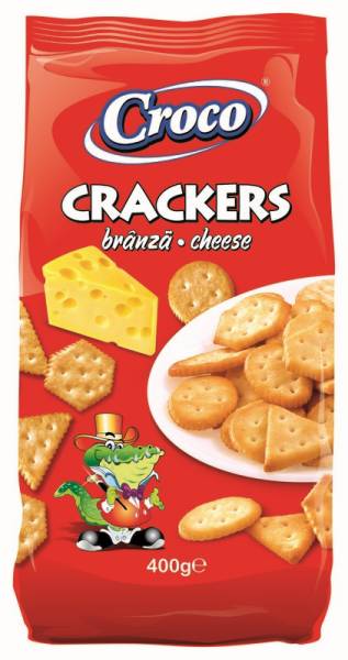 Croco Kréker 400 gr. Sajtos