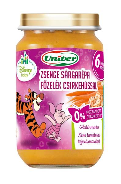 Univer Bébiétel Sárgarépa csirke 163 gr