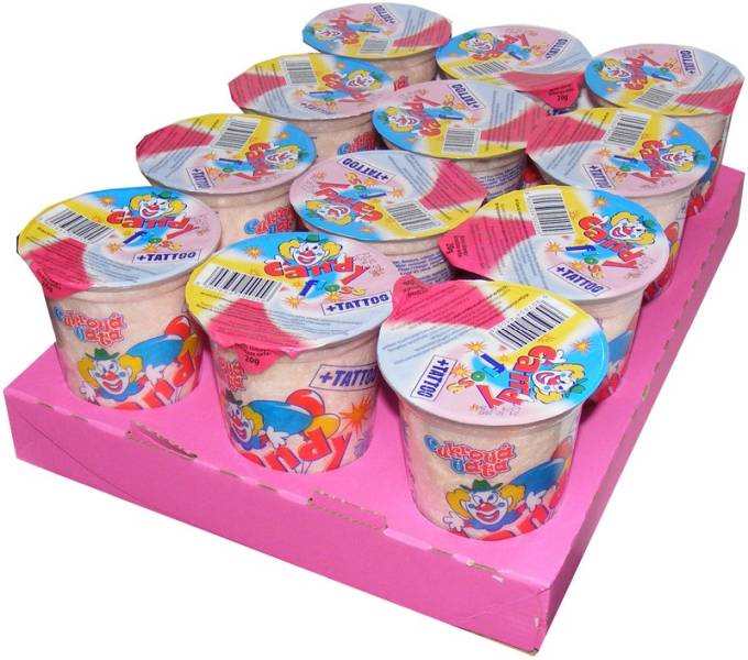 Vattacukor 500 ml. Eper  20 Gr.