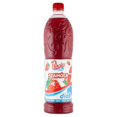 Pölöskei Diab.Szamóca ízű szörp 1 L DRS