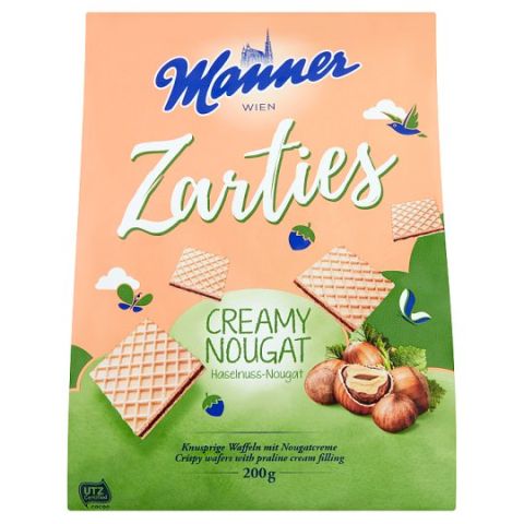 Manner Zarties Nougat 200 gr.