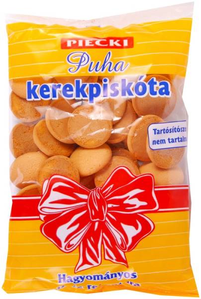 Puha Kerek Piskóta 120 Gr.