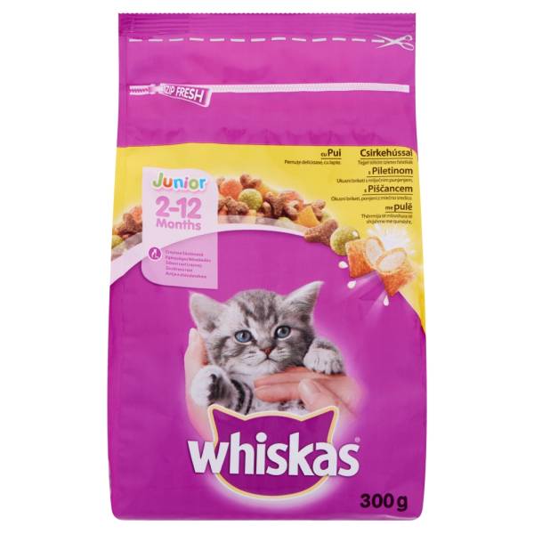 Whiskas Száraz 300 gr. JUNIOR