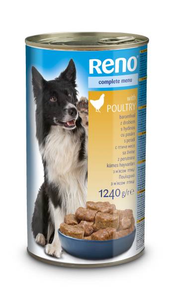 Reno Kutyakonzerv 1240 gr. Szárnyas