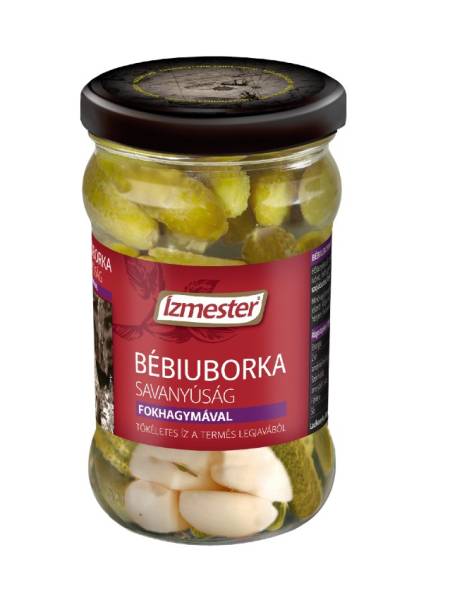 Ízmester Bébiuborka fokhagymával 300 gr