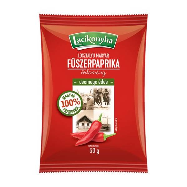 Lacikonyha Gast.Paprika II.o.Édes 50g